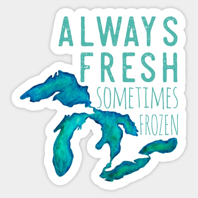 Great Lakes Sticker by GreatLakesLocals